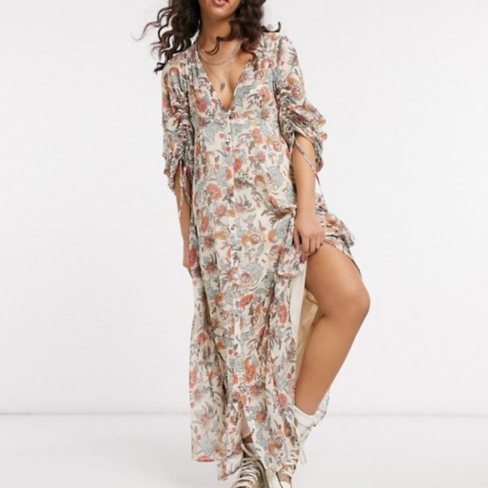 Free People Earthfolk floral Maxi Dress